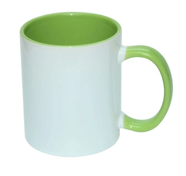 Inner Color Mug Light Green - 11oz, Light Green, 1 to 4